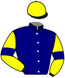 casaque portée par Marie Benj. jockey du cheval de course FLORENCE, information pmu ZETURF