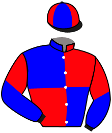 casaque portée par Veron F. jockey du cheval de course NORDESTE, information pmu ZETURF