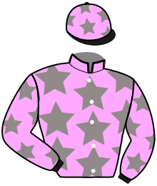 casaque portée par Barrier A. jockey du cheval de course LORD SUN DRALIAM, information pmu ZETURF