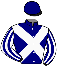 casaque portée par Rochard B. jockey du cheval de course MEMPHIS PARIS, information pmu ZETURF