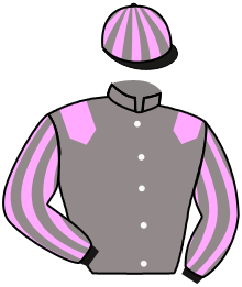 casaque portée par Vilchien A. jockey du cheval de course READY KING, information pmu ZETURF