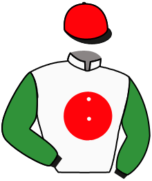 casaque portée par Boutin Hug. jockey du cheval de course SUPER, information pmu ZETURF