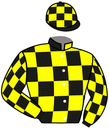 casaque portée par Breux S. jockey du cheval de course PALETUVIER, information pmu ZETURF