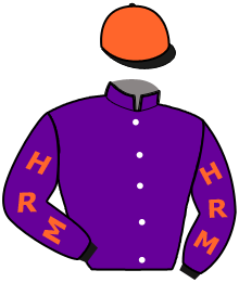 casaque portée par Lecoeuvre C. jockey du cheval de course GARVEY, information pmu ZETURF