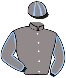 casaque portée par Ruet B. jockey du cheval de course KALYPSIA BOND, information pmu ZETURF