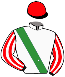 casaque portée par Mme Engla Tunmar jockey du cheval de course TWARAB, information pmu ZETURF casaque portée par Mme Engla Tunmar jockey du cheval de course TWARAB, information pmu ZETURF