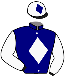 casaque portée par Dubourg K. jockey du cheval de course IALBAN, information pmu ZETURF casaque portée par Dubourg K. jockey du cheval de course IALBAN, information pmu ZETURF
