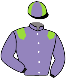 casaque portée par Thomas Ron. jockey du cheval de course PROBABLY ME, information pmu ZETURF casaque portée par Thomas Ron. jockey du cheval de course PROBABLY ME, information pmu ZETURF