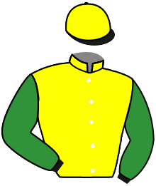 casaque portée par Bachelot T. jockey du cheval de course JUGANDO, information pmu ZETURF