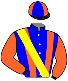 casaque portée par Carre Dor. jockey du cheval de course GAYA DE ROUHET, information pmu ZETURF