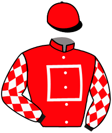 casaque portée par Bachelot T. jockey du cheval de course PARISIAN LEAH, information pmu ZETURF