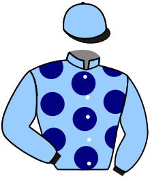 casaque portée par Eyquem Jb. jockey du cheval de course RETIRO, information pmu ZETURF