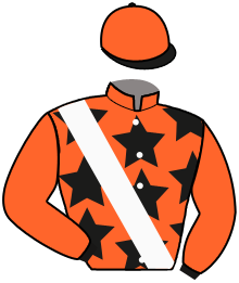 casaque portée par Valle Skar Mlle F. jockey du cheval de course MAGICAL LOVE, information pmu ZETURF casaque portée par Valle Skar Mlle F. jockey du cheval de course MAGICAL LOVE, information pmu ZETURF