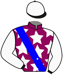 casaque portée par Lacroix Mme Jul. jockey du cheval de course BARRAMEDA, information pmu ZETURF casaque portée par Lacroix Mme Jul. jockey du cheval de course BARRAMEDA, information pmu ZETURF