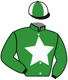 casaque portée par Lebourgeois Y. jockey du cheval de course HUSSARD DU LANDRET, information pmu ZETURF