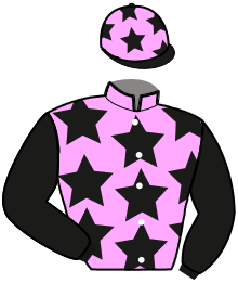 casaque portée par Bazire N. jockey du cheval de course HOOKER BERRY, information pmu ZETURF