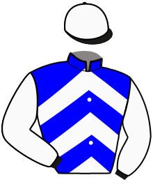 casaque portée par Martens C. jockey du cheval de course KING COLE, information pmu ZETURF