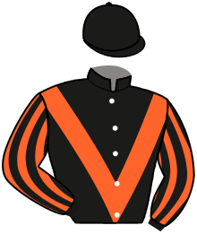 casaque portée par Sanchez Gar. jockey du cheval de course WAIPA, information pmu ZETURF