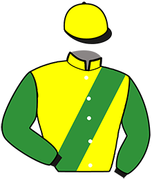 casaque portée par Busset Th. jockey du cheval de course LUIGI MATH, information pmu ZETURF