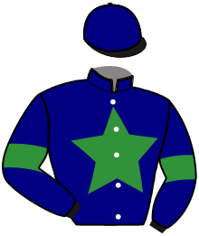 casaque portée par Vanacker B. jockey du cheval de course KYRIELLE D'ALBRET, information pmu ZETURF casaque portée par Vanacker B. jockey du cheval de course KYRIELLE D'ALBRET, information pmu ZETURF