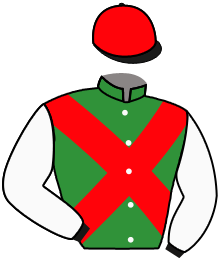 casaque portée par Meury G. jockey du cheval de course CLANITHA, information pmu ZETURF