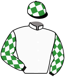 casaque portée par Lajon W. jockey du cheval de course KARPENN, information pmu ZETURF casaque portée par Lajon W. jockey du cheval de course KARPENN, information pmu ZETURF