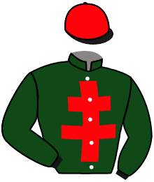 casaque portée par Frost Mlle B. jockey du cheval de course LADY MINERVA, information pmu ZETURF