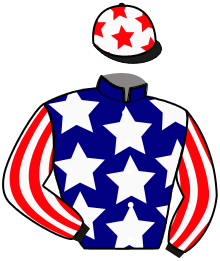 casaque portée par Derieux R. jockey du cheval de course MIRACLE D'ENFER, information pmu ZETURF casaque portée par Derieux R. jockey du cheval de course MIRACLE D'ENFER, information pmu ZETURF