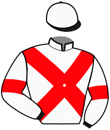 casaque portée par Martens C. jockey du cheval de course KATE, information pmu ZETURF