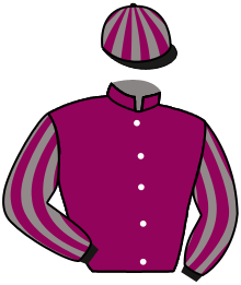 casaque portée par Veron F. jockey du cheval de course GOOD TIME ROLL, information pmu ZETURF casaque portée par Veron F. jockey du cheval de course GOOD TIME ROLL, information pmu ZETURF