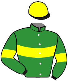 casaque portée par Delanoe F. jockey du cheval de course KLEM, information pmu ZETURF