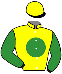 casaque portée par Chailloleau M. jockey du cheval de course L'UNIQUE APPLE'S, information pmu ZETURF