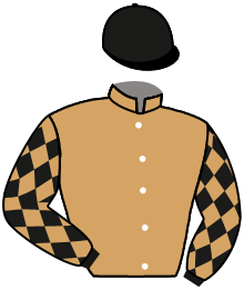 casaque portée par Gutierrez Val A. jockey du cheval de course STARECTO, information pmu ZETURF