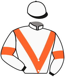 casaque portée par Guedj-gay G. jockey du cheval de course SEVEN ANGELS, information pmu ZETURF
