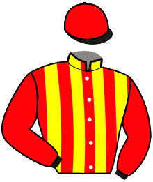 casaque portée par Peltier F. J. jockey du cheval de course KOPECK GIBUS, information pmu ZETURF