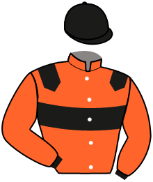 casaque portée par Bouyer G. jockey du cheval de course KAID DE MORGE, information pmu ZETURF