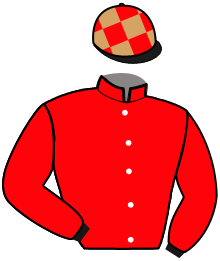 casaque portée par Abrivard A. jockey du cheval de course LILIE D'OMAHA, information pmu ZETURF