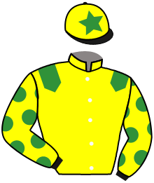 casaque portée par Lopes Duarte Nun. M. jockey du cheval de course MUDHAWI, information pmu ZETURF casaque portée par Lopes Duarte Nun. M. jockey du cheval de course MUDHAWI, information pmu ZETURF
