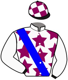 casaque portée par Marie Benj. jockey du cheval de course TOTAL KNOCKOUT, information pmu ZETURF casaque portée par Marie Benj. jockey du cheval de course TOTAL KNOCKOUT, information pmu ZETURF
