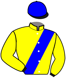 casaque portée par Nion Ga. jockey du cheval de course INDIEN PASS, information pmu ZETURF