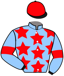 casaque portée par Meury G. jockey du cheval de course BONHEUR BLEU, information pmu ZETURF casaque portée par Meury G. jockey du cheval de course BONHEUR BLEU, information pmu ZETURF