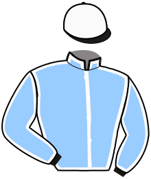 casaque portée par Laigron Ax. jockey du cheval de course IRISH MILL, information pmu ZETURF