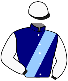 casaque portée par Mlle Leyssenne A. jockey du cheval de course ITUMELANG PAULOIS, information pmu ZETURF