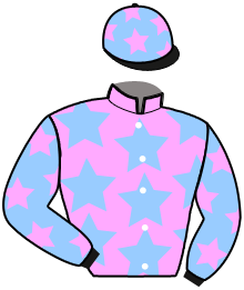 casaque portée par Gout E. jockey du cheval de course LEGATUS D'ELA, information pmu ZETURF