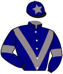 casaque portée par Gutierrez Val A. jockey du cheval de course AL DHAHABI, information pmu ZETURF