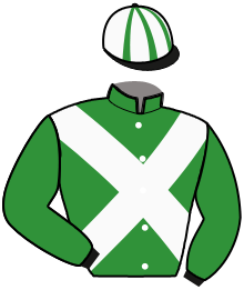 casaque portée par Mourot N. jockey du cheval de course KATIA DHELPA, information pmu ZETURF