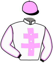 casaque portée par Santiago Mlle D. jockey du cheval de course MONSIEURVALCHOP, information pmu ZETURF casaque portée par Santiago Mlle D. jockey du cheval de course MONSIEURVALCHOP, information pmu ZETURF