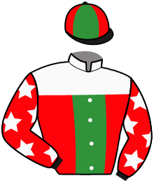 casaque portée par Monthule Hug. jockey du cheval de course IDEAL DANCER, information pmu ZETURF casaque portée par Monthule Hug. jockey du cheval de course IDEAL DANCER, information pmu ZETURF