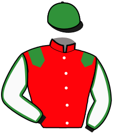 casaque portée par Rozzoni A. jockey du cheval de course LUNIK DES ECUS, information pmu ZETURF casaque portée par Rozzoni A. jockey du cheval de course LUNIK DES ECUS, information pmu ZETURF