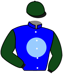 casaque portée par Nomis L. jockey du cheval de course CAROLINE BAY, information pmu ZETURF